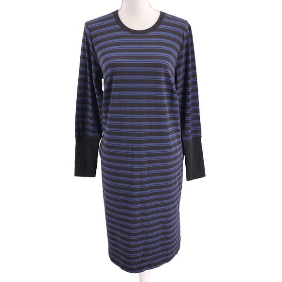 Universal Standard NEW Womens Size 2XS Or 6/8 Rhine Tee Shirt Long Sleeve Dress - Picture 2 of 10